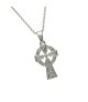 Traditional Celtic Cross - Silver or White Gold