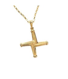 Croix de Saint Brigid - Or jaune