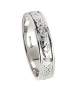 Claddagh Silver Wedding Ring