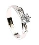 Classic Claddagh Engagement Ring - White Gold