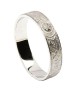 Women's Irish Wedding Ring - White Gold