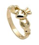 Klassischer Claddagh Ring für Damen - Gold