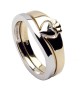 Claddagh Two Tone Ring