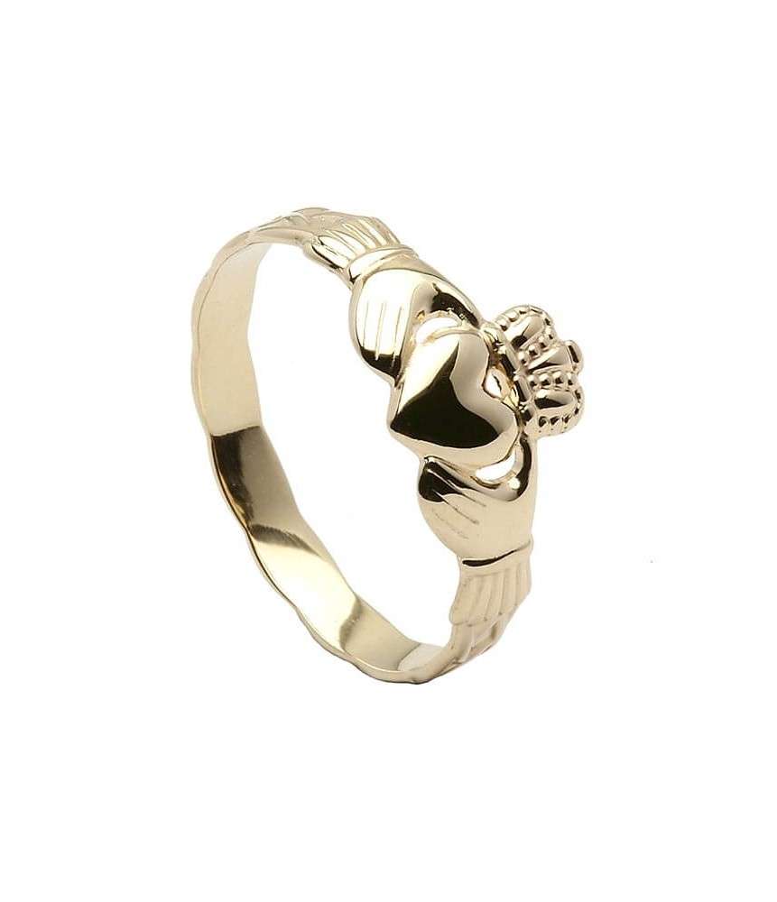 Child's Claddagh Ring - Yellow Gold