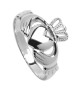 Medium Silver Claddagh Ring