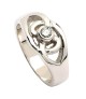 Celtic Knot Diamond Ring - White Gold