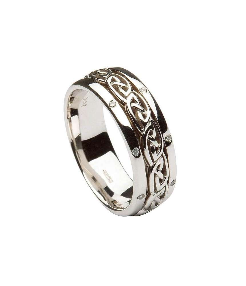Celtic Knot Zinn Keltische knoten Ring 