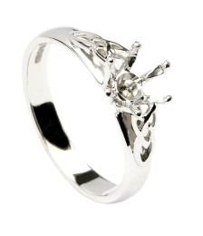 Trinity Knot Engagement Ring - Mount Only