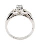 Round Diamond Engagement Ring - Side View