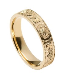 Damen-irischer Krieger Ring