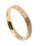 Narrow Irish Warrior Ring - Gold