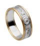 Women's Silver Warrior Ring with Trim