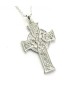 4 Gospels Celtic Cross - Silver