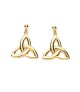Trinity Knot Earrings - Yellow Gold
