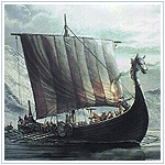 Image de bateau viking